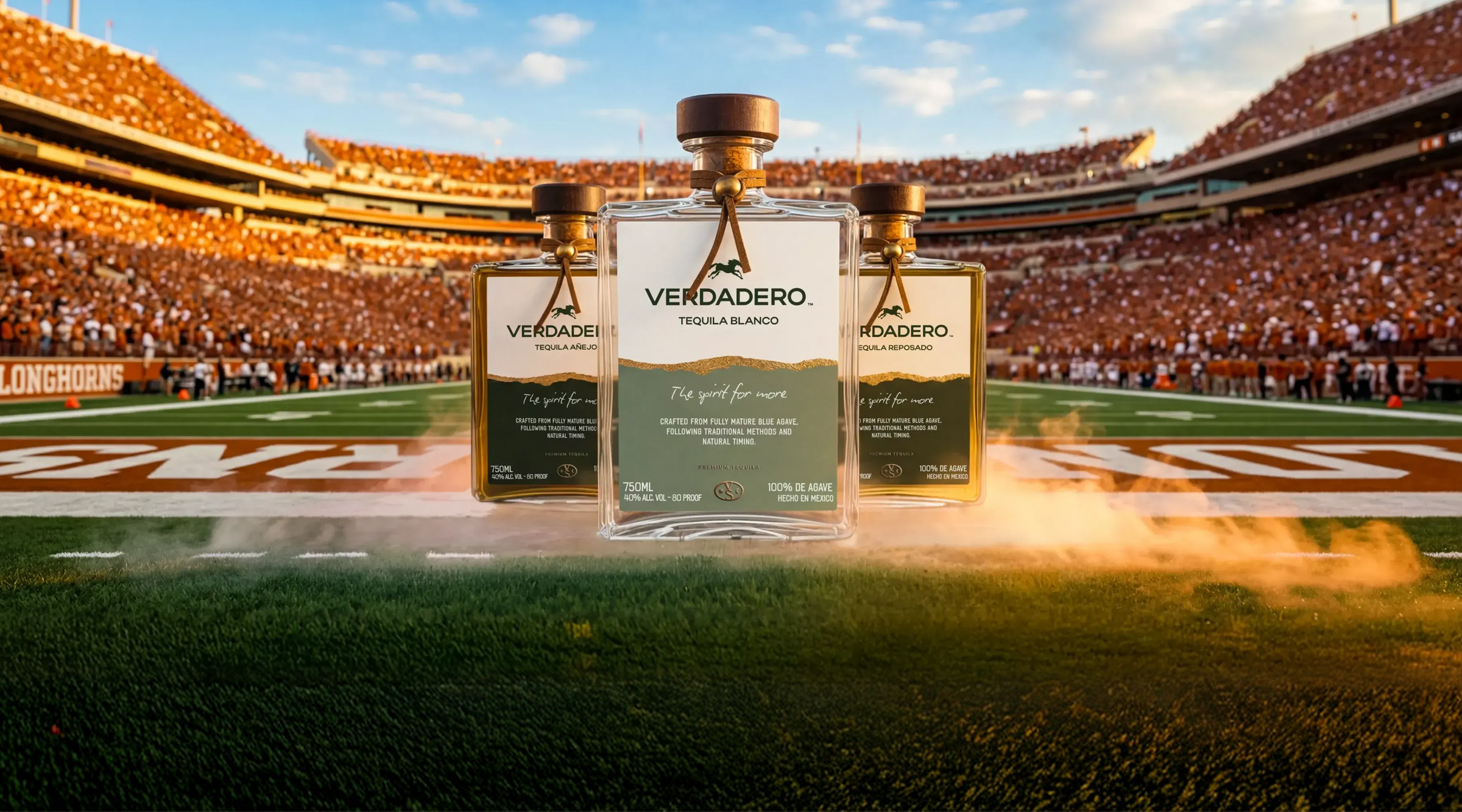 The Official Tequila of Texas LONGHORNS